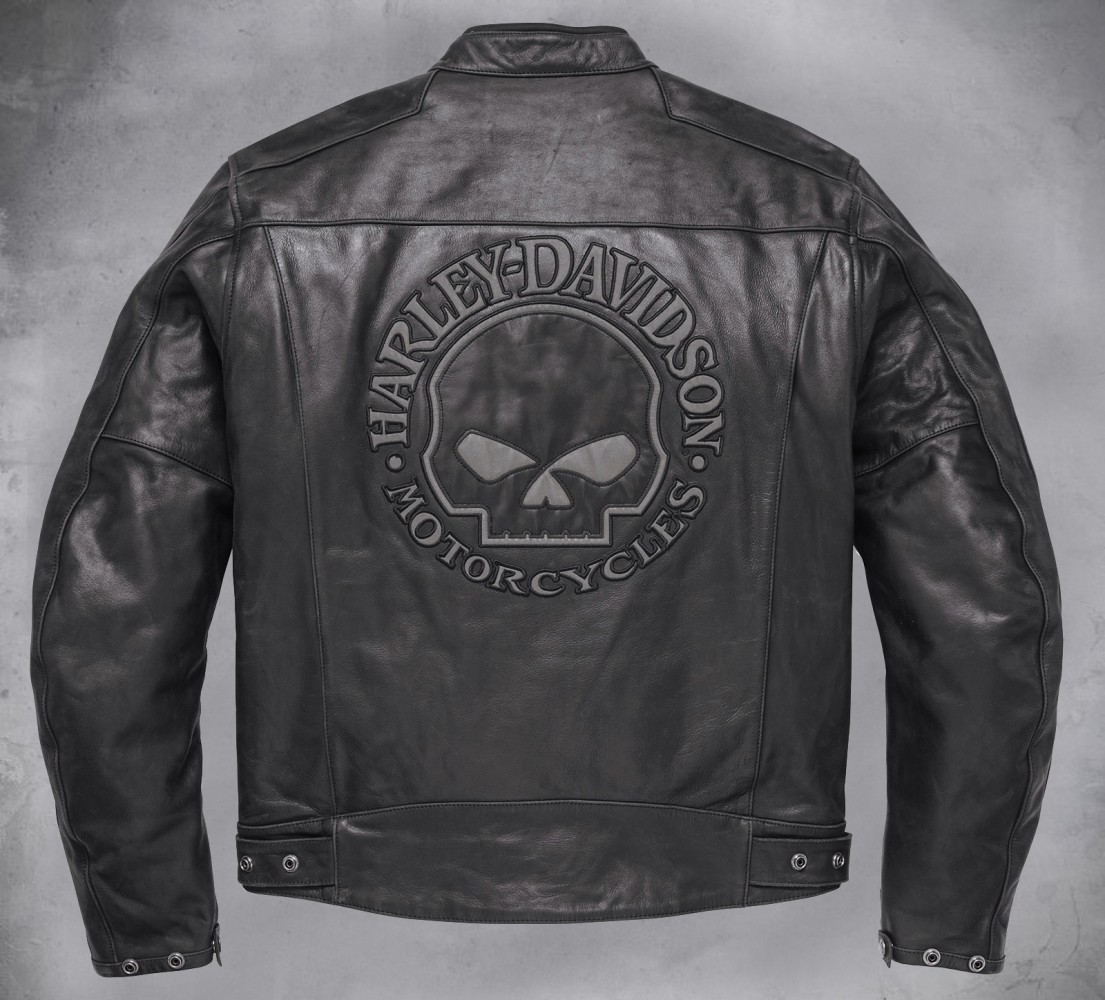 Harley davidson willie outlet g skull jacket